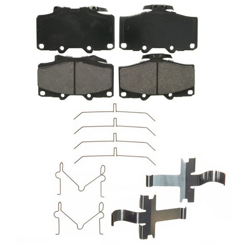 FVP Friction Disc Brake Pad Set P/N:FVC611