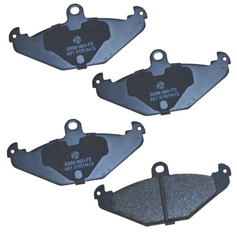 BENDIX PREMIUM Disc Brake Pad Set P/N:SBM491