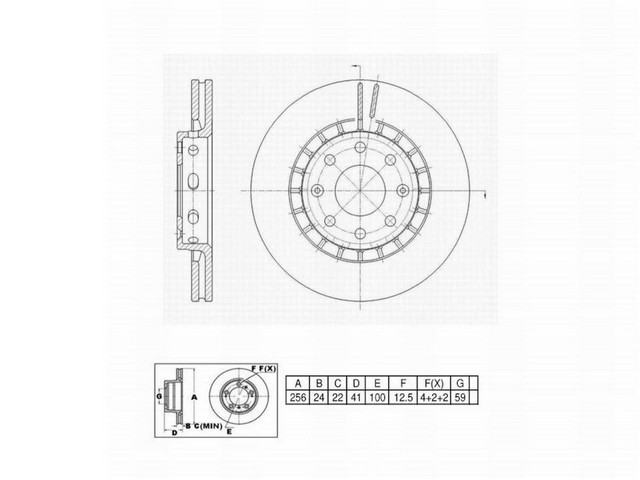 FVP Brake Drums & Rotors Disc Brake Rotor P/N:6620644