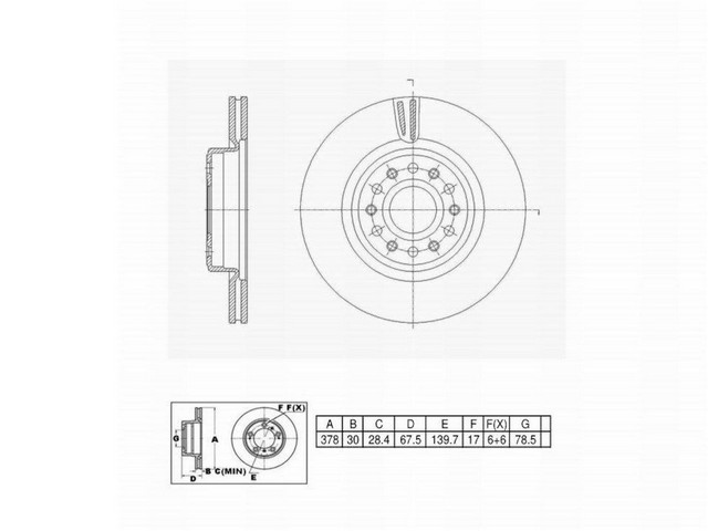 FVP Brake Drums & Rotors Disc Brake Rotor P/N:6622332