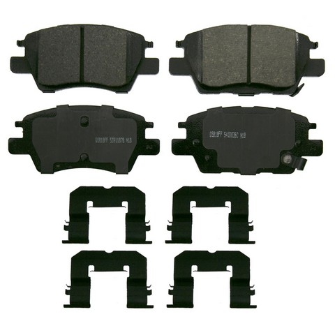 FVP Friction Disc Brake Pad Set P/N:FVC1844