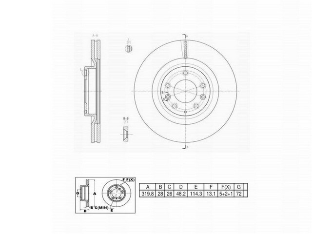 FVP Brake Drums & Rotors Disc Brake Rotor P/N:6620903