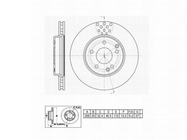 FVP Brake Drums & Rotors Disc Brake Rotor P/N:662912