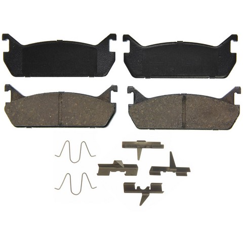 FVP Friction Disc Brake Pad Set P/N:FVC458