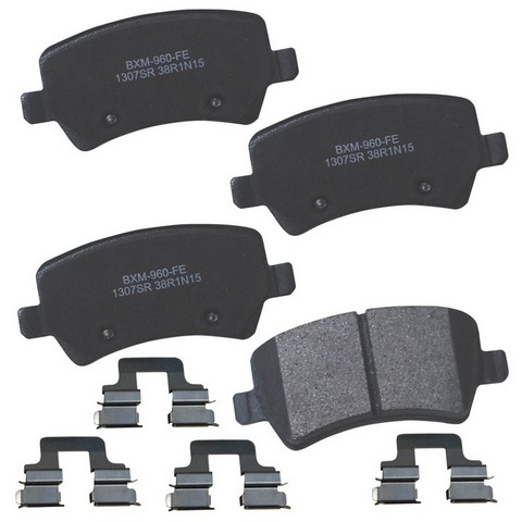 BENDIX PREMIUM Disc Brake Pad Set P/N:SBM1307SR