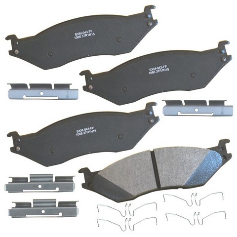 BENDIX PREMIUM Disc Brake Pad Set P/N:SBM1066