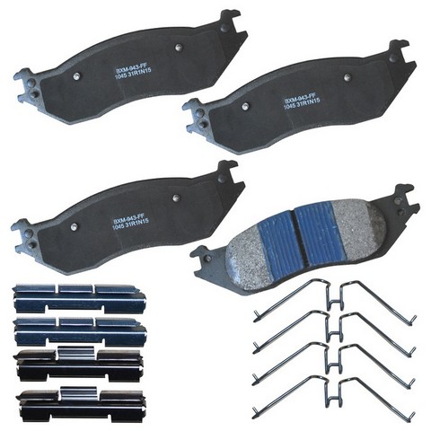 BENDIX PREMIUM Disc Brake Pad Set P/N:SBM1045