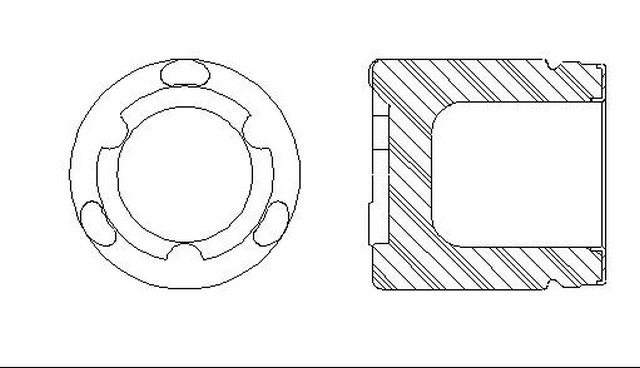 Better Brake Parts Piston Phenolic P/N:7914