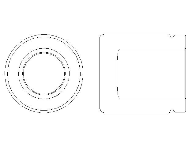 Better Brake Parts Piston Steel P/N:8006