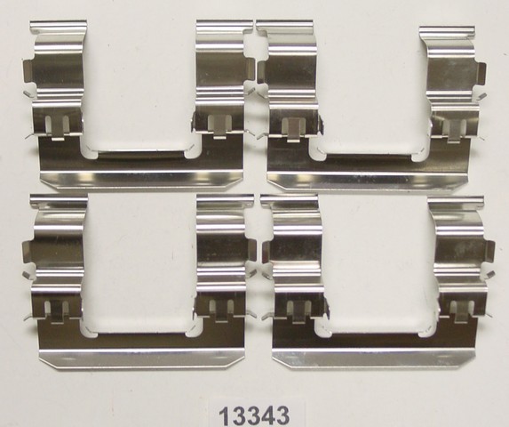 Better Brake Parts Disc Brake Hardware Kit P/N:13343K