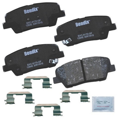 BENDIX PRIORITY 1 Disc Brake Pad Set P/N:CFC1284E