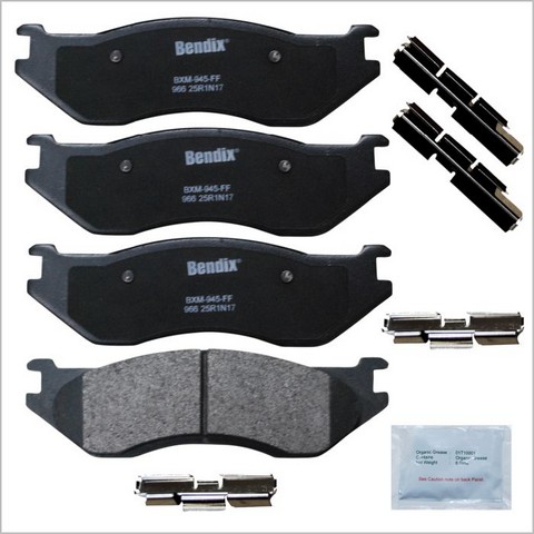 BENDIX PRIORITY 1 Disc Brake Pad Set P/N:CFM966