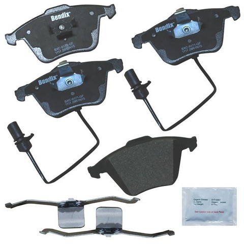 BENDIX PRIORITY 1 Disc Brake Pad Set P/N:CFC1111