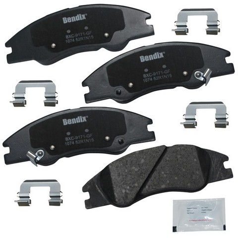 BENDIX PRIORITY 1 Disc Brake Pad Set P/N:CFC1074