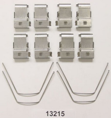 Better Brake Parts Disc Brake Hardware Kit P/N:13215K