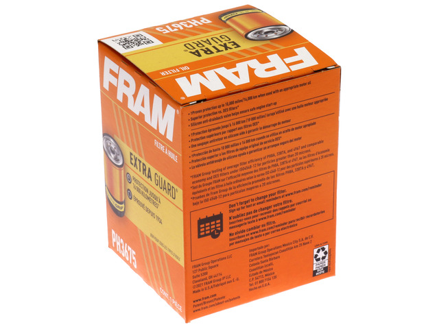 FRAM Engine Oil Filter P/N:PH3675