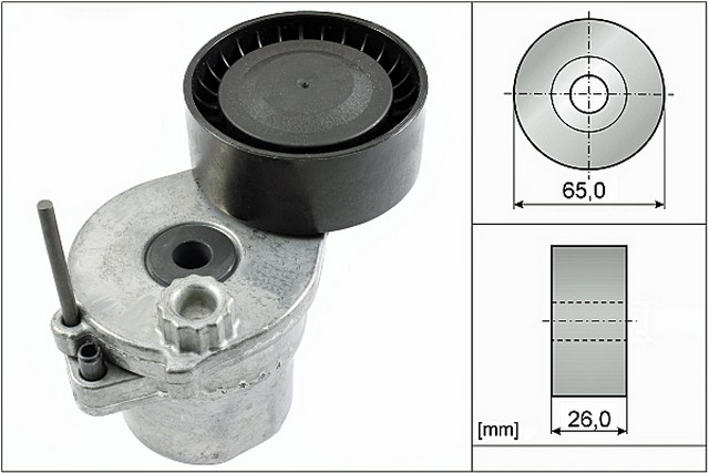 INA US Accessory Drive Belt Tensioner Assembly P/N:FT40570