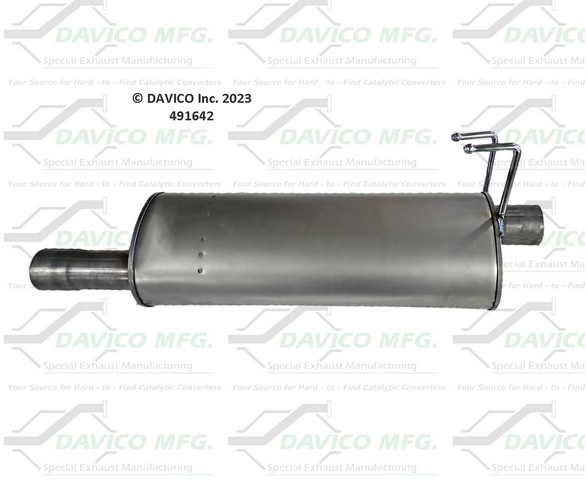 Davico Mfg Exhaust Muffler Assembly P/N:491642