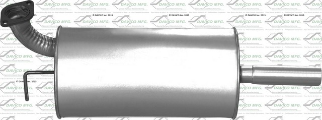 Davico Mfg Exhaust Muffler P/N:812652