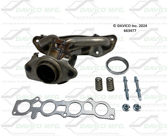 Davico Mfg Exhaust Manifold P/N:663477