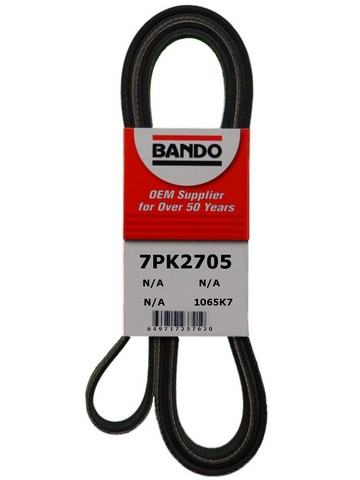 Bando Accessory Drive Belt P/N:7PK2705