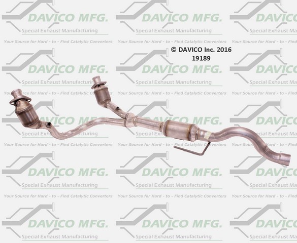 Davico Mfg Catalytic Converter P/N:19189