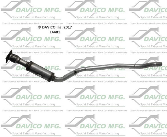 Davico Mfg Catalytic Converter P/N:44481