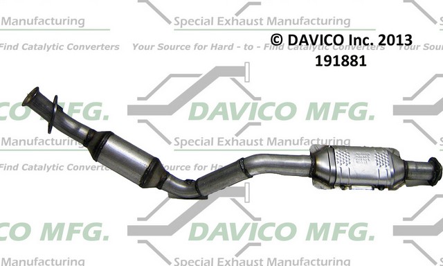 Davico Mfg Catalytic Converter P/N:191881