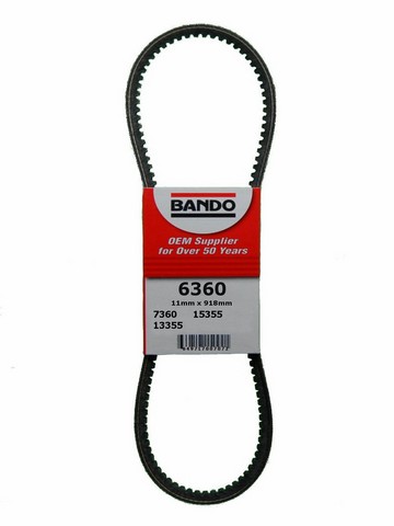 Bando Accessory Drive Belt P/N:6360