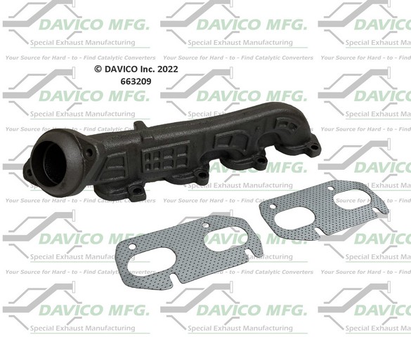 Davico Mfg Exhaust Manifold P/N:663209