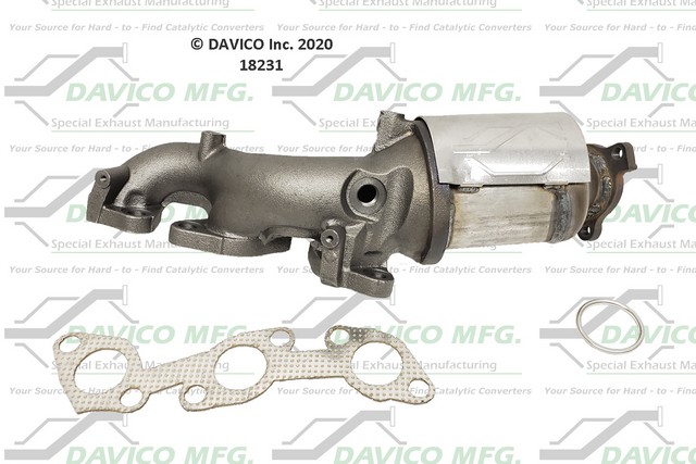 Davico Mfg Catalytic Converter P/N:18231