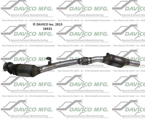 Davico Mfg Catalytic Converter P/N:18431
