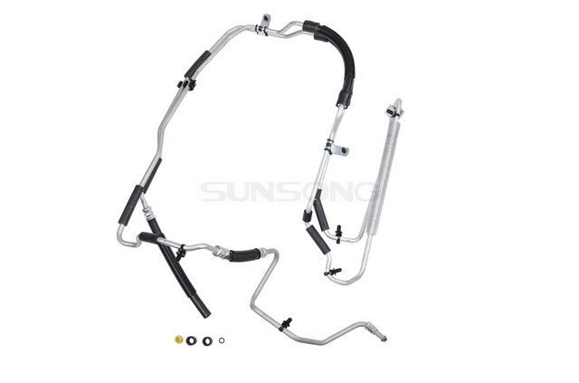 Sunsong Power Steering Return Line Hose Assembly P/N:3404840