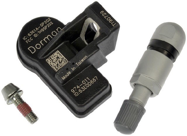 Dorman - OE Solutions Tire Pressure Monitoring System (TPMS) Sensor P/N:974-011