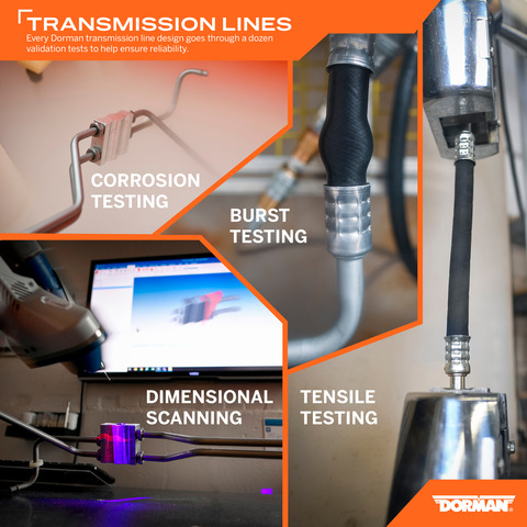 TRANSMISSION OIL COOLER PRESSURE AN