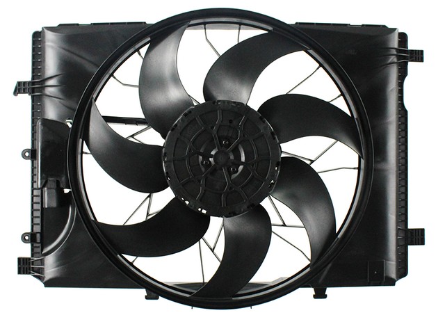 Agility Autoparts Dual Radiator and Condenser Fan Assembly P/N:6010246