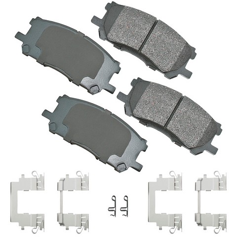 Akebono ProACT Disc Brake Pad Set P/N:ACT1005A