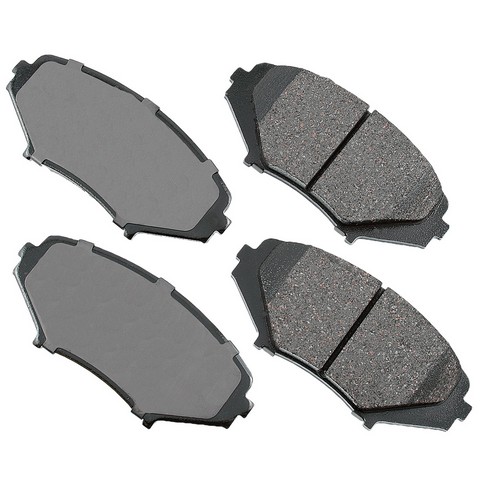 Akebono ProACT Disc Brake Pad Set P/N:ACT1009