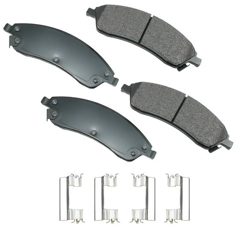 Akebono ProACT Disc Brake Pad Set P/N:ACT1019