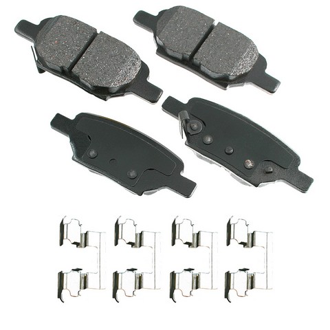 Akebono ProACT Disc Brake Pad Set P/N:ACT1033