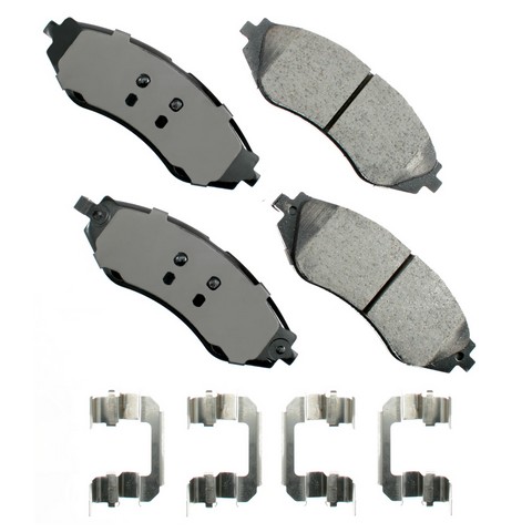 Akebono ProACT Disc Brake Pad Set P/N:ACT1035