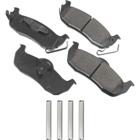 Akebono ProACT Disc Brake Pad Set P/N:ACT1041