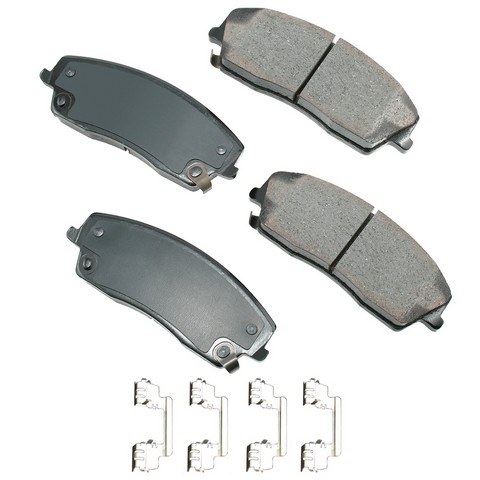 Akebono ProACT Disc Brake Pad Set P/N:ACT1056