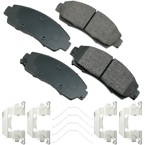 Akebono ProACT Disc Brake Pad Set P/N:ACT1089A
