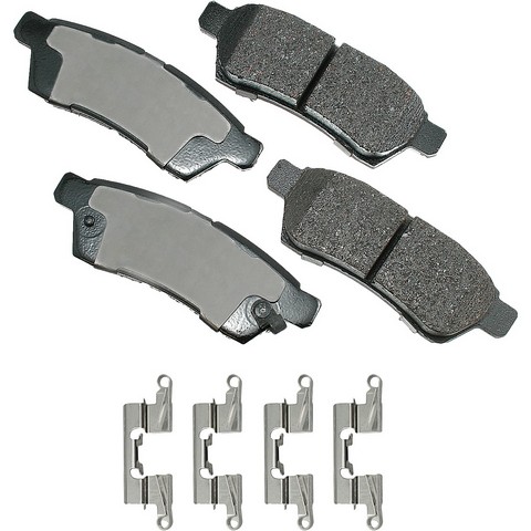 Akebono ProACT Disc Brake Pad Set P/N:ACT1100