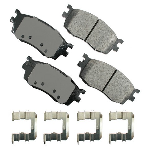 Akebono ProACT Disc Brake Pad Set P/N:ACT1156