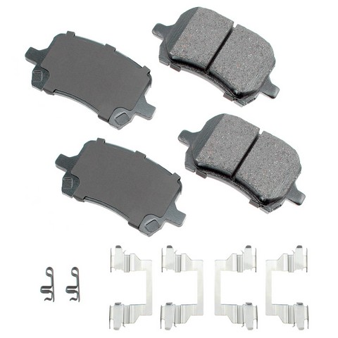 Akebono ProACT Disc Brake Pad Set P/N:ACT1160