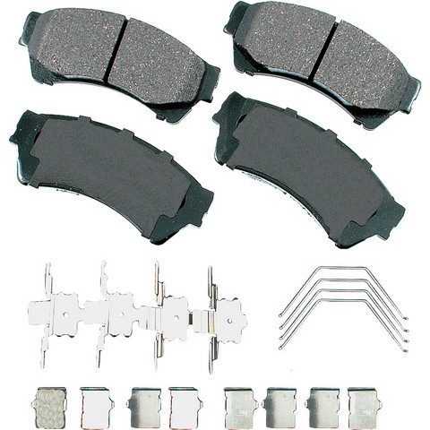 Disc Brake Pad Set fits 2006-2011 Mercury Milan  AKEBONO