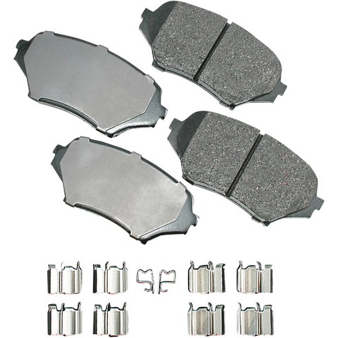 Akebono ProACT Disc Brake Pad Set P/N:ACT1179