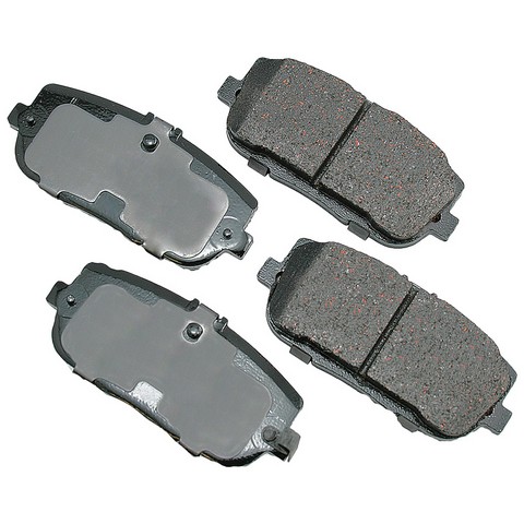 Akebono ProACT Disc Brake Pad Set P/N:ACT1180